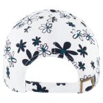 girls toddler 47 white philadelphia eagles daisy delight clean up adjustable hat | NFL Jerseys & Hats Collection at Eagles Jerseys