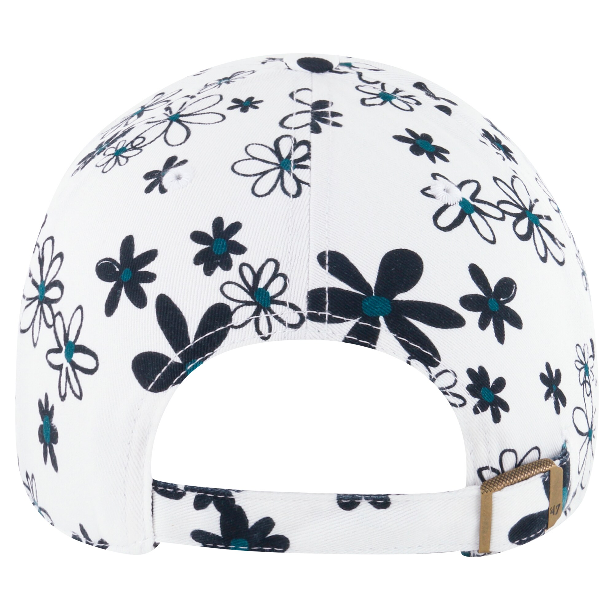 girls toddler 47 white philadelphia eagles daisy delight clean up adjustable hat | NFL Jerseys & Hats Collection at Eagles Jerseys