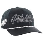mens 47 black philadelphia eagles overhand speckle hitch adjustable hat | NFL Jerseys & Hats Collection at Eagles Jerseys