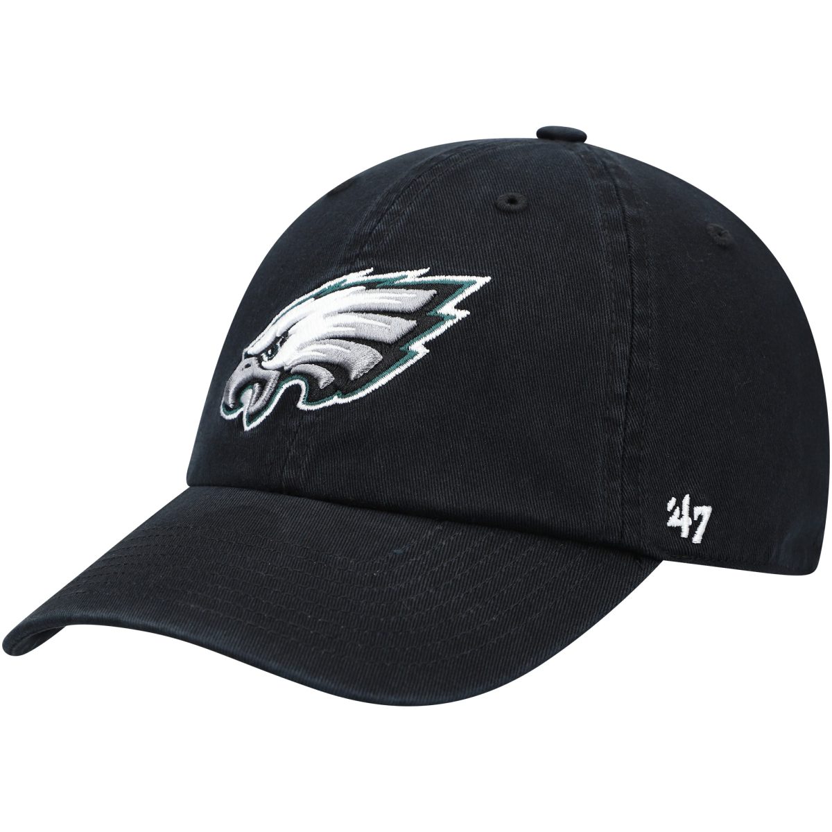 mens 47 black philadelphia eagles secondary clean up adjustable hat | NFL Jerseys & Hats Collection at Eagles Jerseys