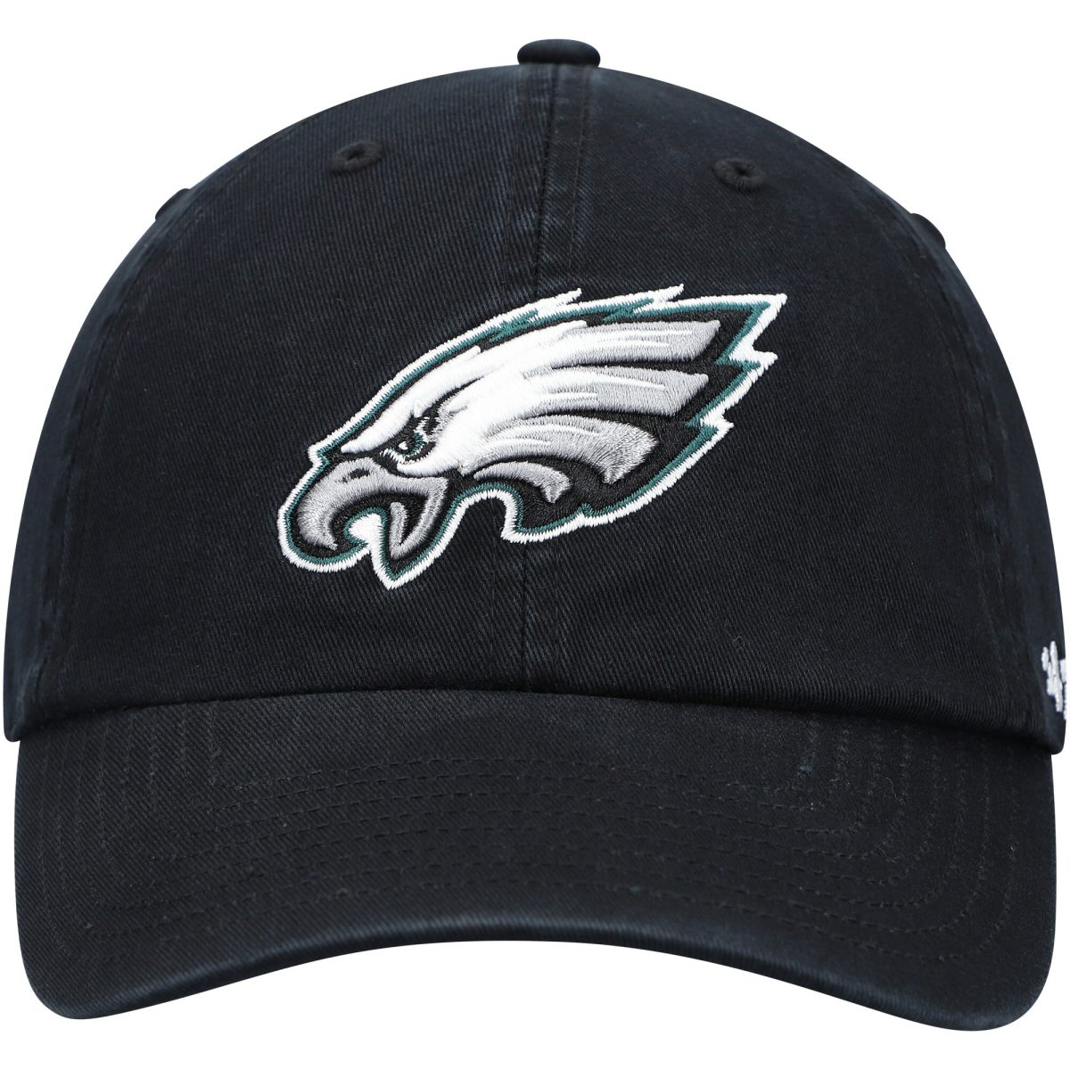 mens 47 black philadelphia eagles secondary clean up adjustable hat | NFL Jerseys & Hats Collection at Eagles Jerseys