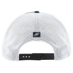 mens 47 blackwhite philadelphia eagles downburst relaxed hitch trucker adjustable hat | NFL Jerseys & Hats Collection at Eagles Jerseys
