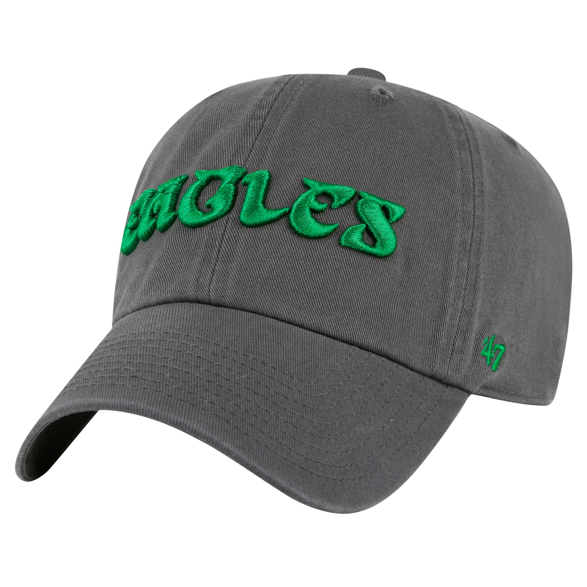 mens 47 charcoal philadelphia eagles clean up team script adjustable hat | NFL Jerseys & Hats Collection at Eagles Jerseys