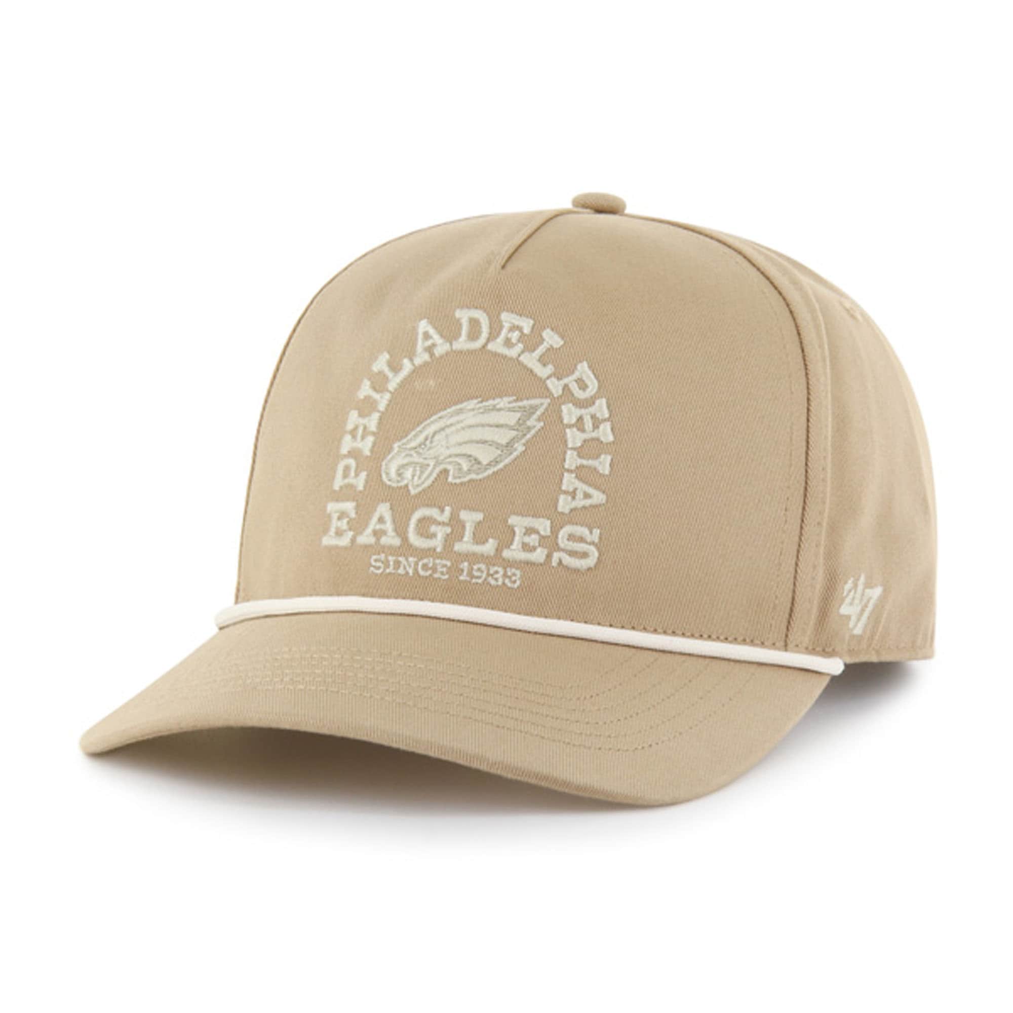 mens 47 khaki philadelphia eagles canyon ranchero hitch adjustable hat | NFL Jerseys & Hats Collection at Eagles Jerseys
