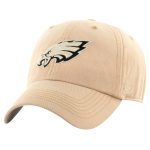 mens 47 khaki philadelphia eagles dusted relaxed franchise fitted hat | NFL Jerseys & Hats Collection at Eagles Jerseys