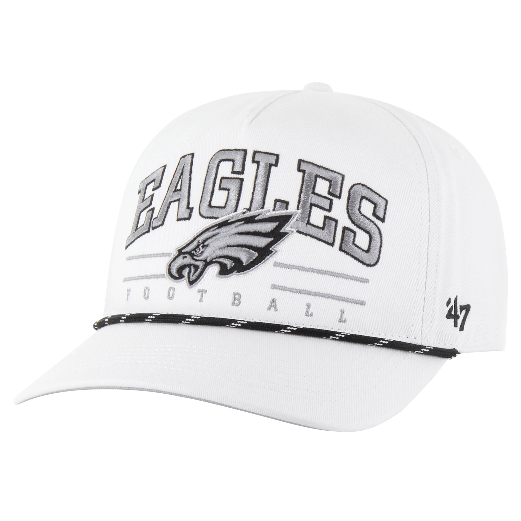 mens 47 white philadelphia eagles roscoe speckle adjustable hat | NFL Jerseys & Hats Collection at Eagles Jerseys