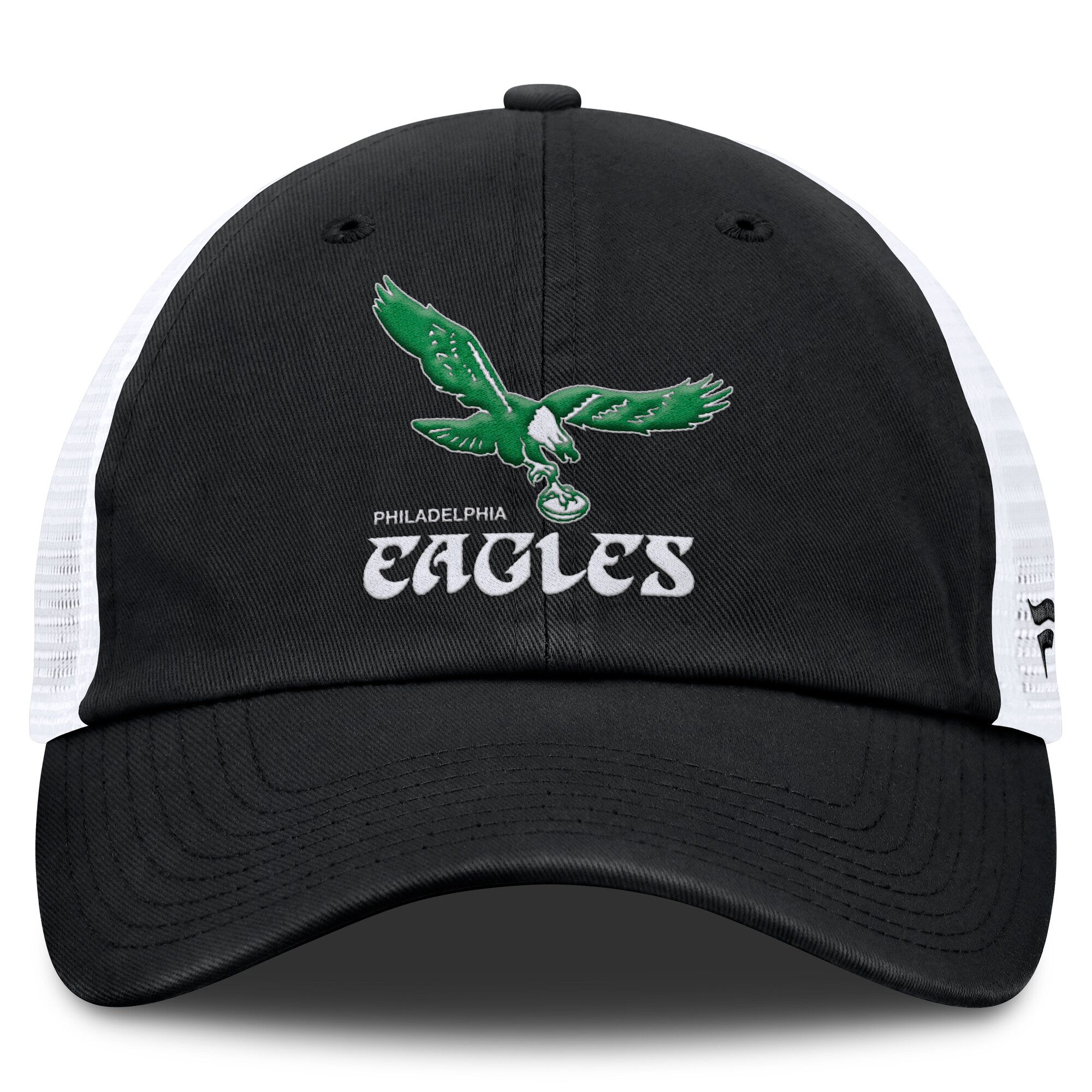 mens fanatics black philadelphia eagles basic vintage trucker adjustable hat | NFL Jerseys & Hats Collection at Eagles Jerseys