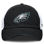 mens fanatics blackwhite philadelphia eagles trucker adjustable hat | NFL Jerseys & Hats Collection at Eagles Jerseys