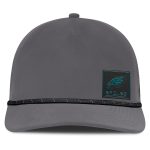mens fanatics graphite philadelphia eagles elevated captain adjustable hat | NFL Jerseys & Hats Collection at Eagles Jerseys