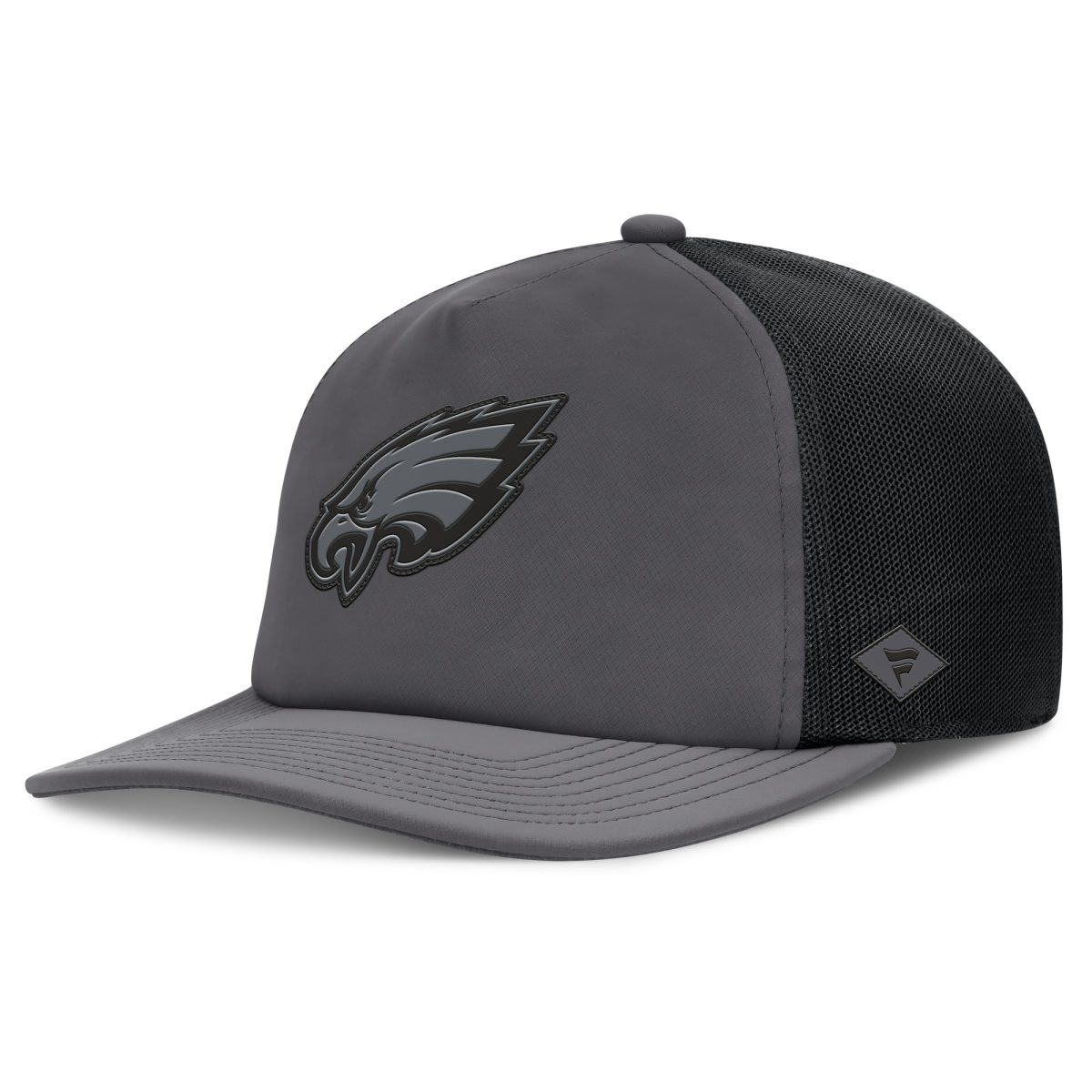 mens fanatics graphiteblack philadelphia eagles fairway a-frame trucker adjustable hat | NFL Jerseys & Hats Collection at Eagles Jerseys