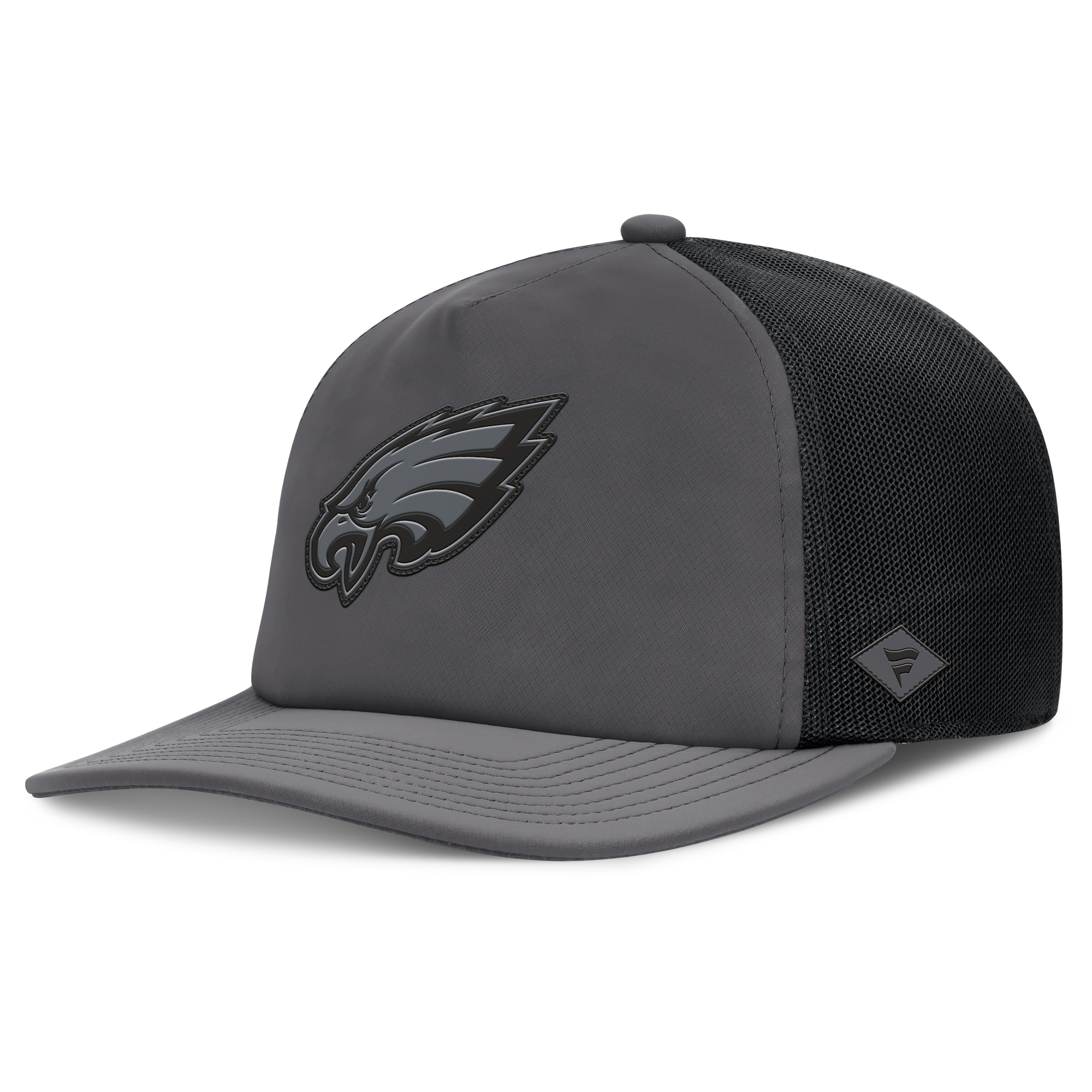 mens fanatics graphiteblack philadelphia eagles fairway a-frame trucker adjustable hat | NFL Jerseys & Hats Collection at Eagles Jerseys