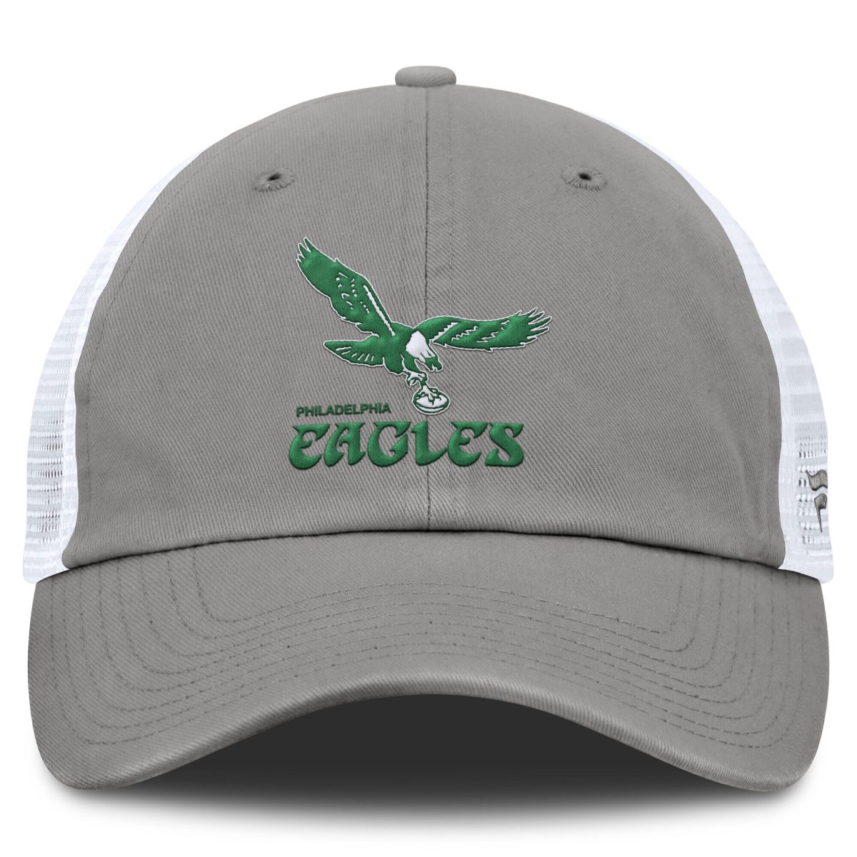 mens fanatics graywhite philadelphia eagles vintage trucker adjustable hat | NFL Jerseys & Hats Collection at Eagles Jerseys