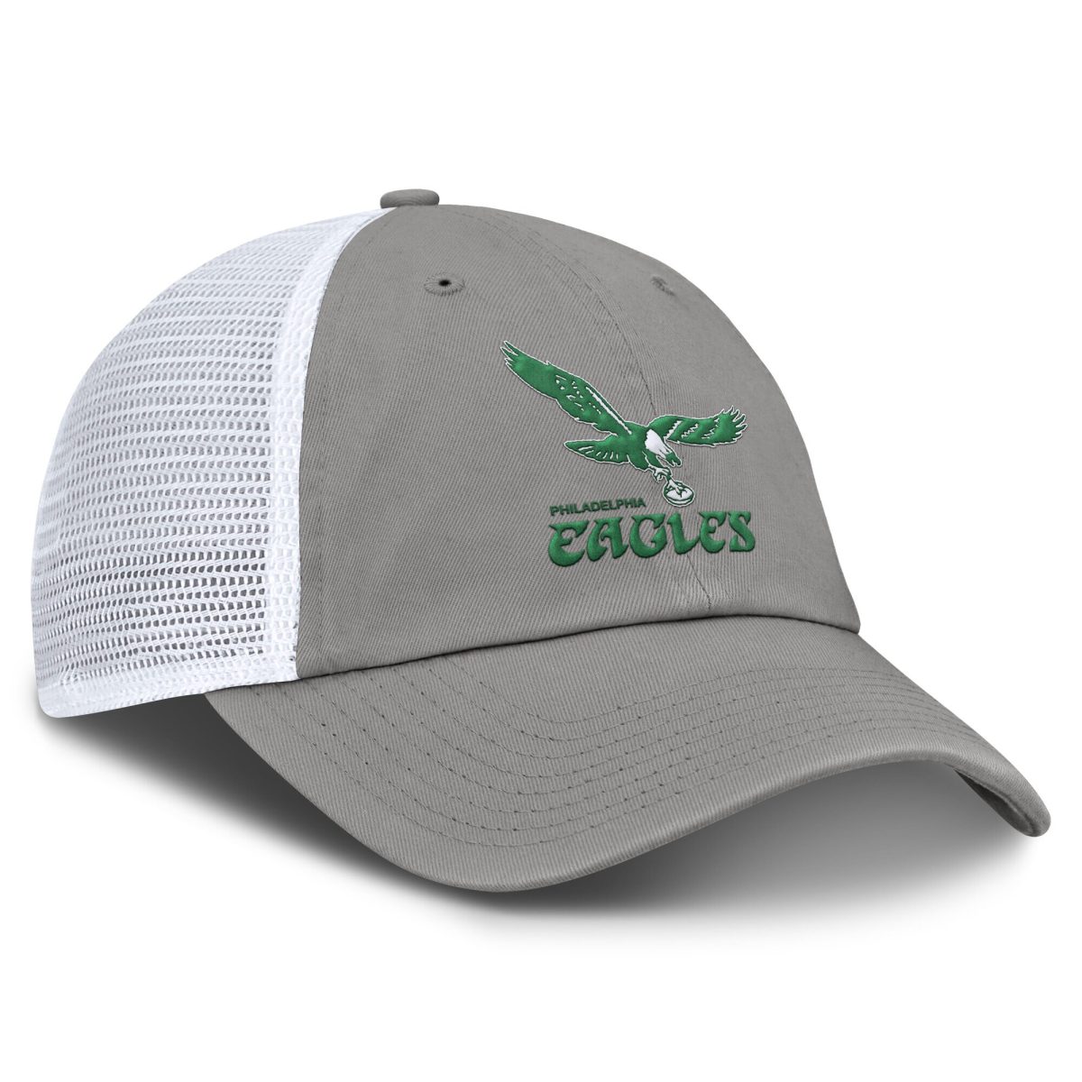 mens fanatics graywhite philadelphia eagles vintage trucker adjustable hat | NFL Jerseys & Hats Collection at Eagles Jerseys