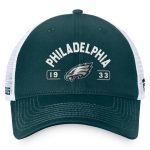 mens fanatics greenwhite philadelphia eagles free kick unstructured trucker adjustable hat | NFL Jerseys & Hats Collection at Eagles Jerseys