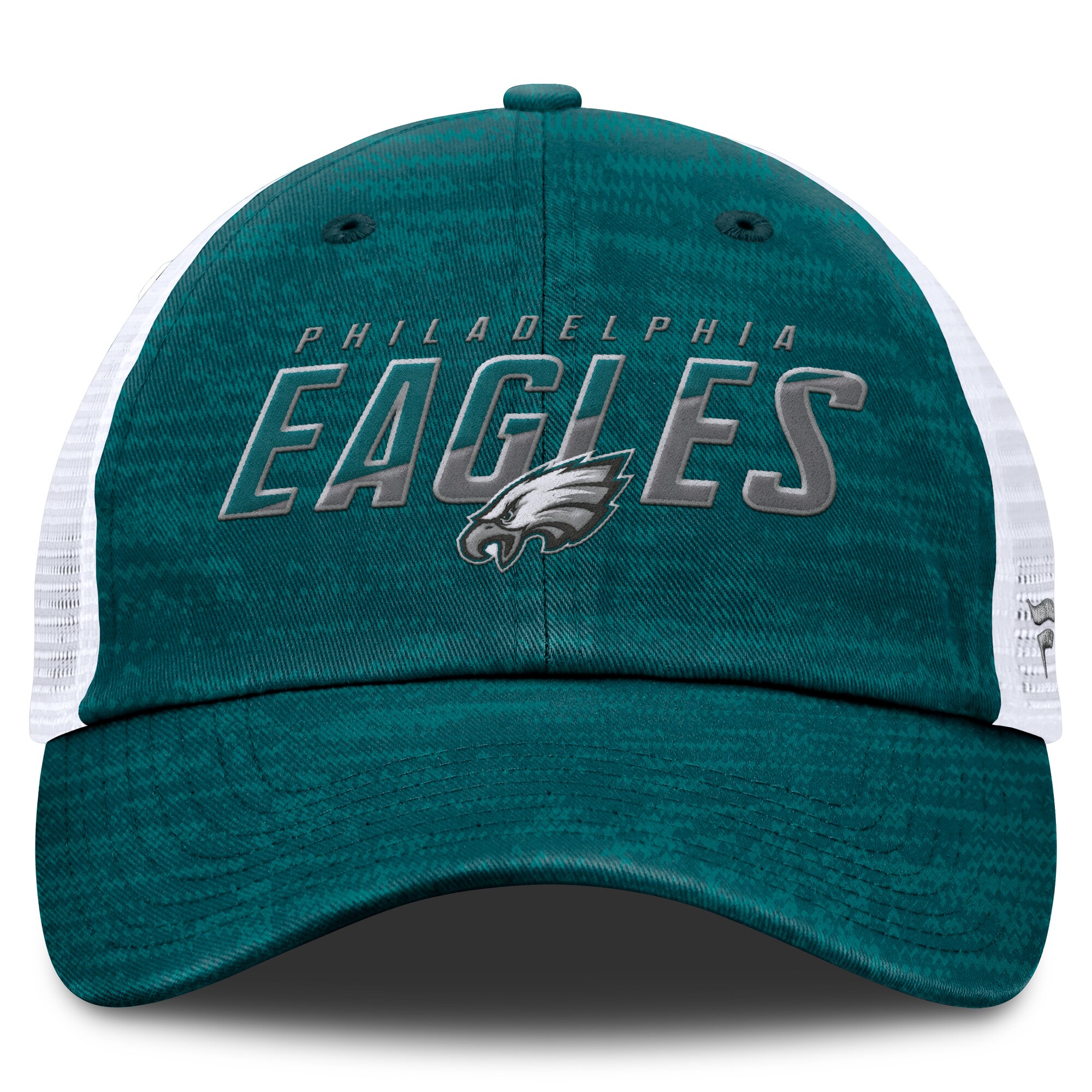 mens fanatics heather midnight green philadelphia eagles challenge trucker adjustable hat | NFL Jerseys & Hats Collection at Eagles Jerseys