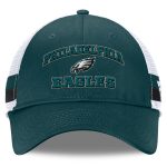 mens fanatics midnight greenwhite philadelphia eagles fundamentals side stripe trucker adjustable hat | NFL Jerseys & Hats Collection at Eagles Jerseys