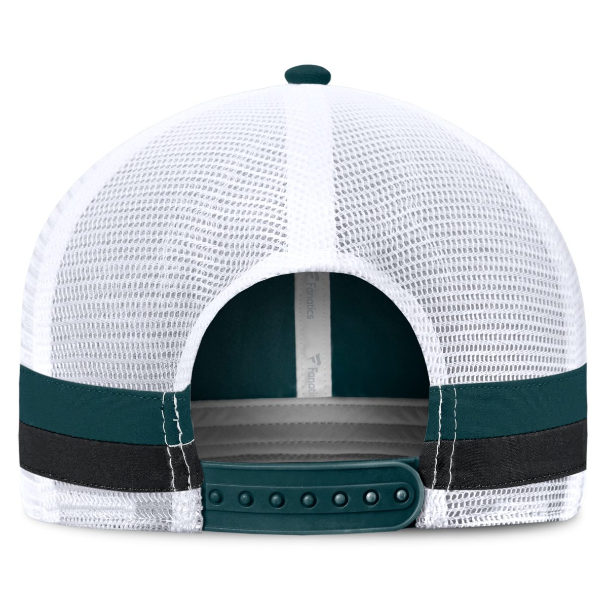 mens fanatics midnight greenwhite philadelphia eagles fundamentals side stripe trucker adjustable hat | NFL Jerseys & Hats Collection at Eagles Jerseys