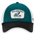 mens fanatics midnight greenwhite philadelphia eagles fundamentals two-tone trucker adjustable hat | NFL Jerseys & Hats Collection at Eagles Jerseys
