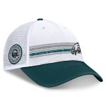 mens fanatics whitemidnight green philadelphia eagles flawless stripe adjustable hat | NFL Jerseys & Hats Collection at Eagles Jerseys