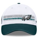 mens fanatics whitemidnight green philadelphia eagles flawless stripe adjustable hat | NFL Jerseys & Hats Collection at Eagles Jerseys