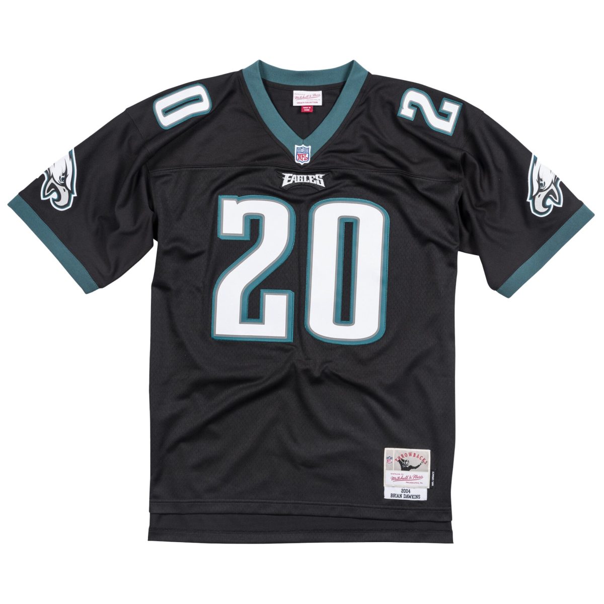 mens mitchell  ness brian dawkins black philadelphia eagles legacy replica jersey | NFL Jerseys & Hats Collection at Eagles Jerseys