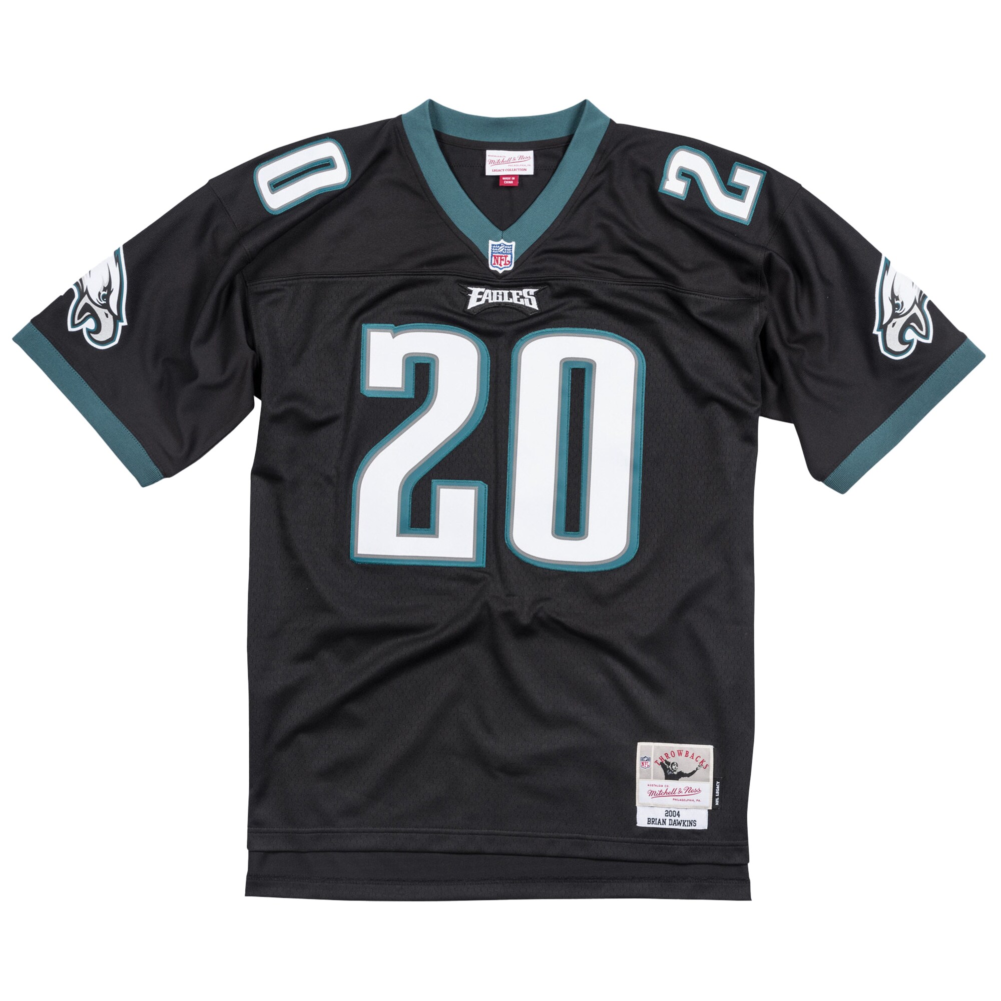 mens mitchell  ness brian dawkins black philadelphia eagles legacy replica jersey | NFL Jerseys & Hats Collection at Eagles Jerseys