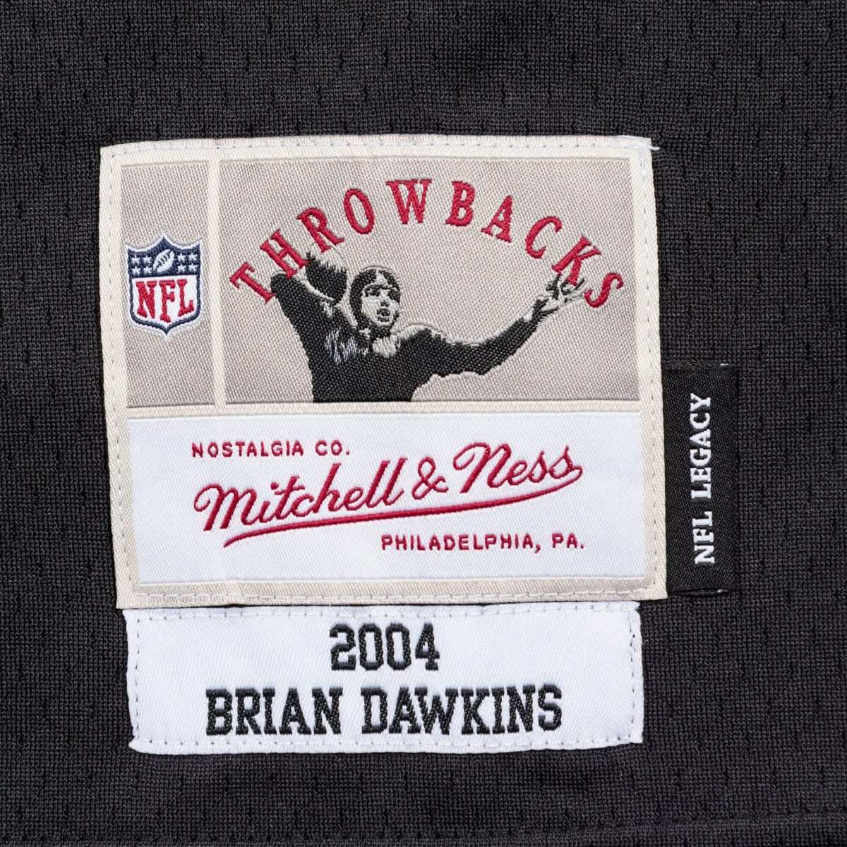 mens mitchell  ness brian dawkins black philadelphia eagles legacy replica jersey | NFL Jerseys & Hats Collection at Eagles Jerseys