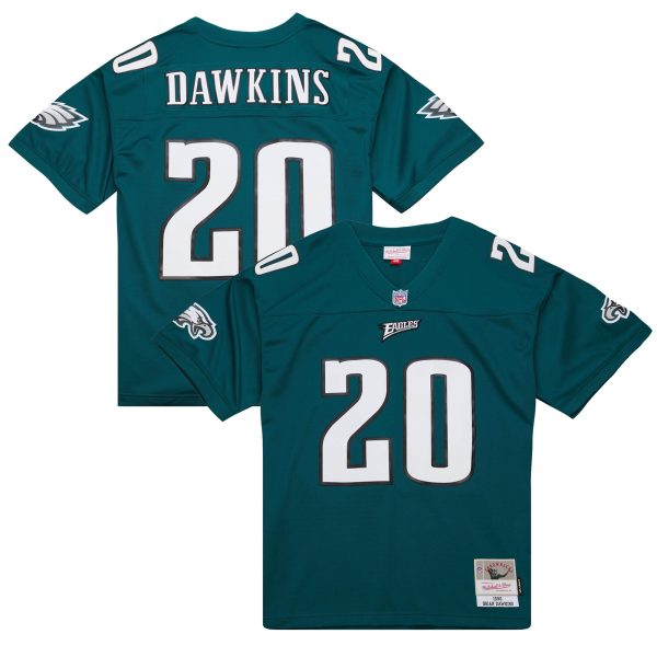mens mitchell  ness brian dawkins green philadelphia eagles legacy replica jersey | NFL Jerseys & Hats Collection at Eagles Jerseys