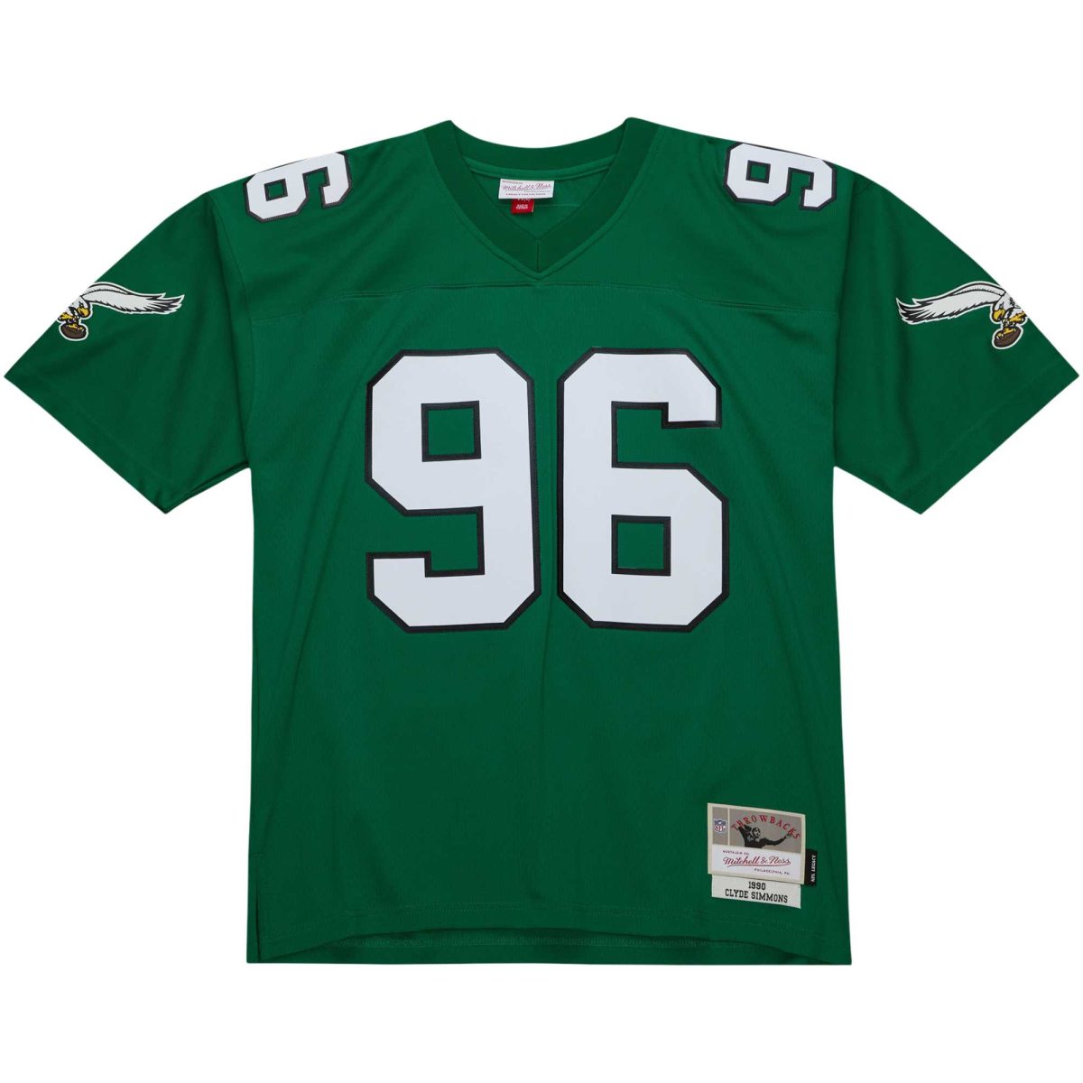 mens mitchell  ness clyde simmons kelly green philadelphia eagles legacy replica jersey | NFL Jerseys & Hats Collection at Eagles Jerseys