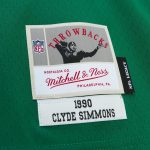 mens mitchell  ness clyde simmons kelly green philadelphia eagles legacy replica jersey | NFL Jerseys & Hats Collection at Eagles Jerseys