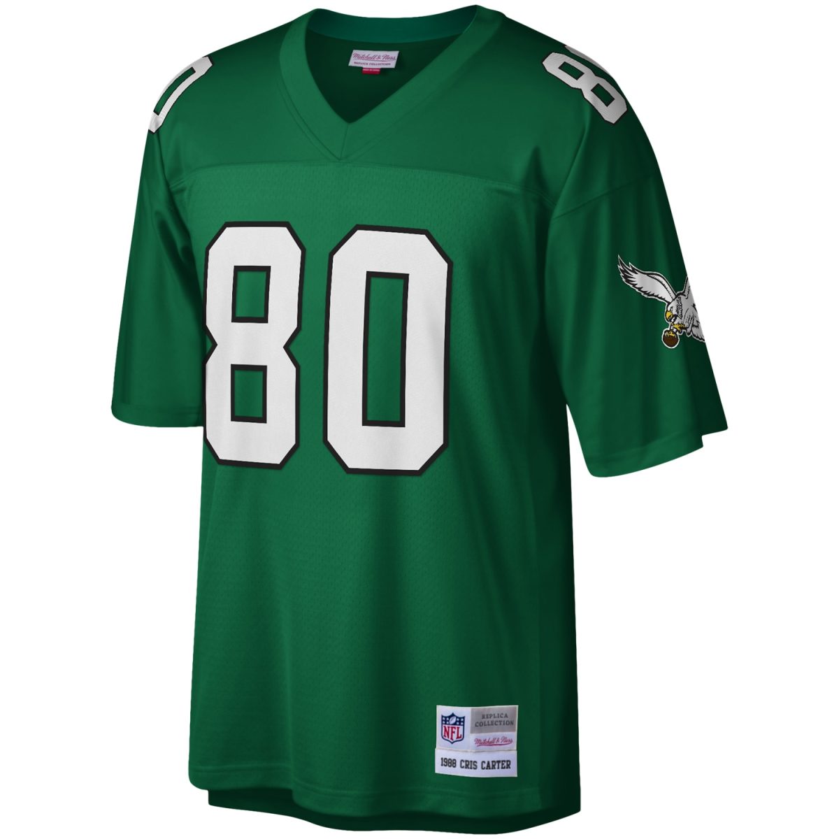 mens mitchell  ness cris carter kelly green philadelphia eagles legacy replica jersey | NFL Jerseys & Hats Collection at Eagles Jerseys