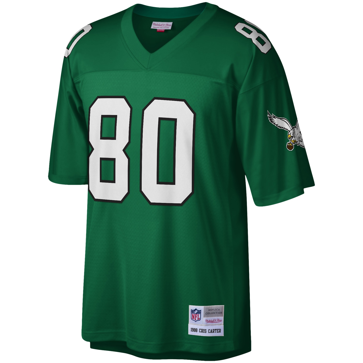 mens mitchell  ness cris carter kelly green philadelphia eagles legacy replica jersey | NFL Jerseys & Hats Collection at Eagles Jerseys