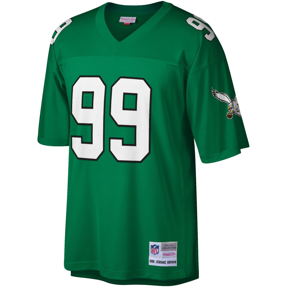 mens mitchell  ness jerome brown kelly green philadelphia eagles legacy replica jersey | NFL Jerseys & Hats Collection at Eagles Jerseys