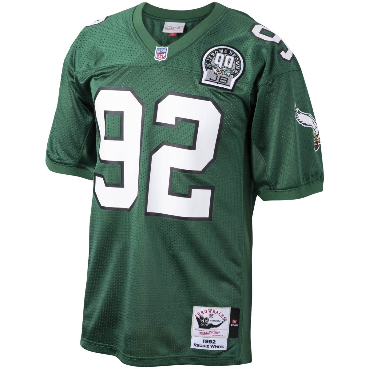 mens mitchell  ness reggie white green philadelphia eagles authentic throwback retired player jersey | NFL Jerseys & Hats Collection at Eagles Jerseys