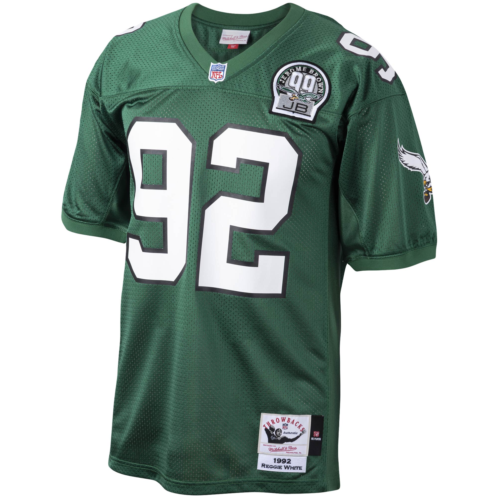 mens mitchell  ness reggie white green philadelphia eagles authentic throwback retired player jersey | NFL Jerseys & Hats Collection at Eagles Jerseys