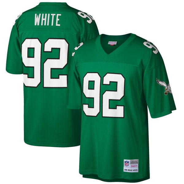 mens mitchell  ness reggie white kelly green philadelphia eagles big  tall 1990 retired player replica jersey | NFL Jerseys & Hats Collection at Eagles Jerseys