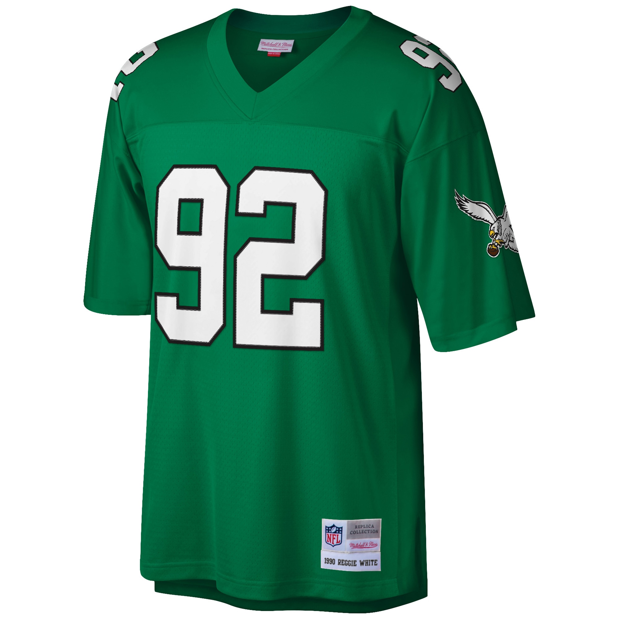 mens mitchell  ness reggie white kelly green philadelphia eagles big  tall 1990 retired player replica jersey | NFL Jerseys & Hats Collection at Eagles Jerseys