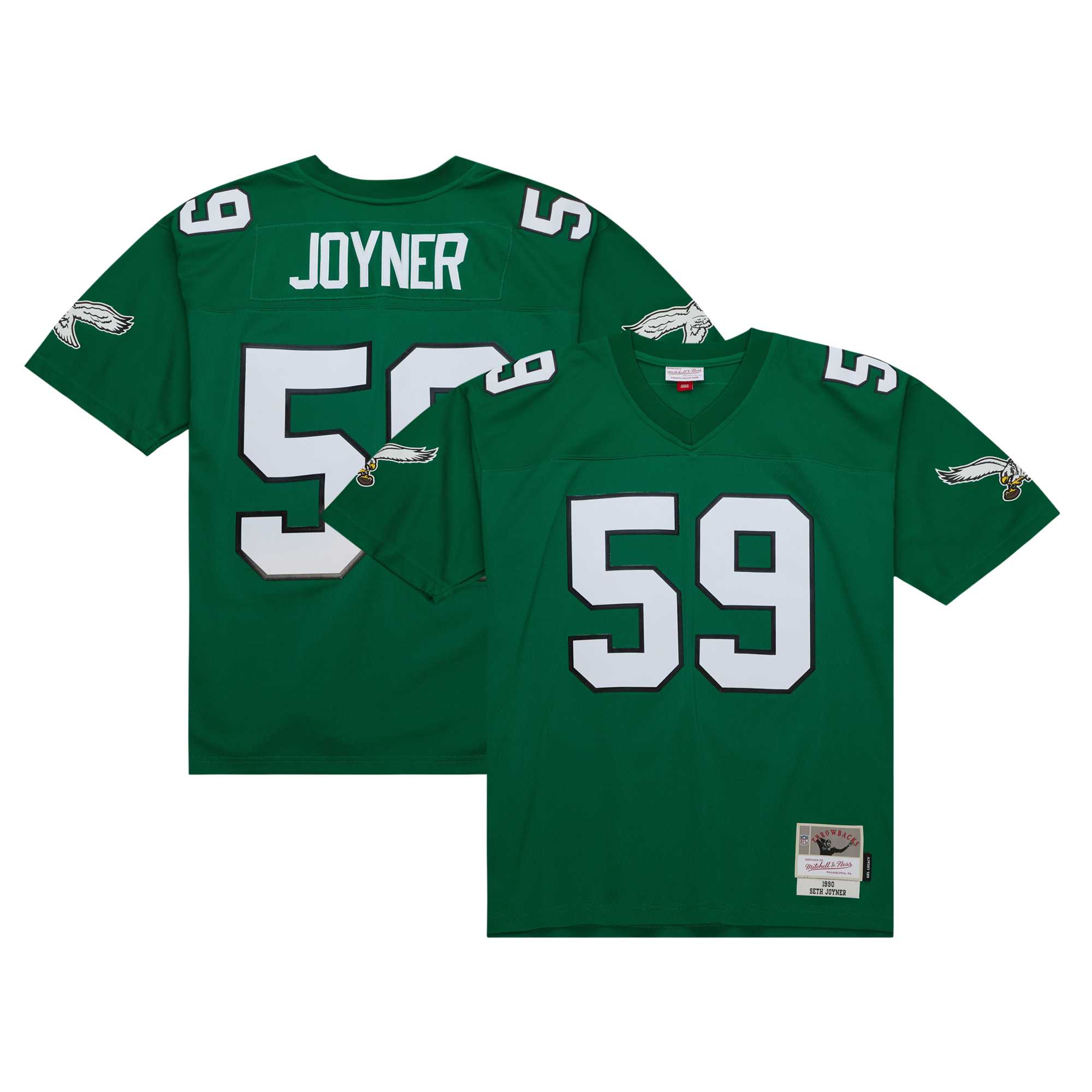 mens mitchell  ness seth joyner kelly green philadelphia eagles legacy replica jersey | NFL Jerseys & Hats Collection at Eagles Jerseys