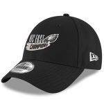 mens new era black philadelphia eagles 2022 nfc east division champions 9forty adjustable hat | NFL Jerseys & Hats Collection at Eagles Jerseys
