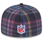 mens new era black philadelphia eagles 2024 nfl crucial catch plaid 59fifty fitted hat | NFL Jerseys & Hats Collection at Eagles Jerseys