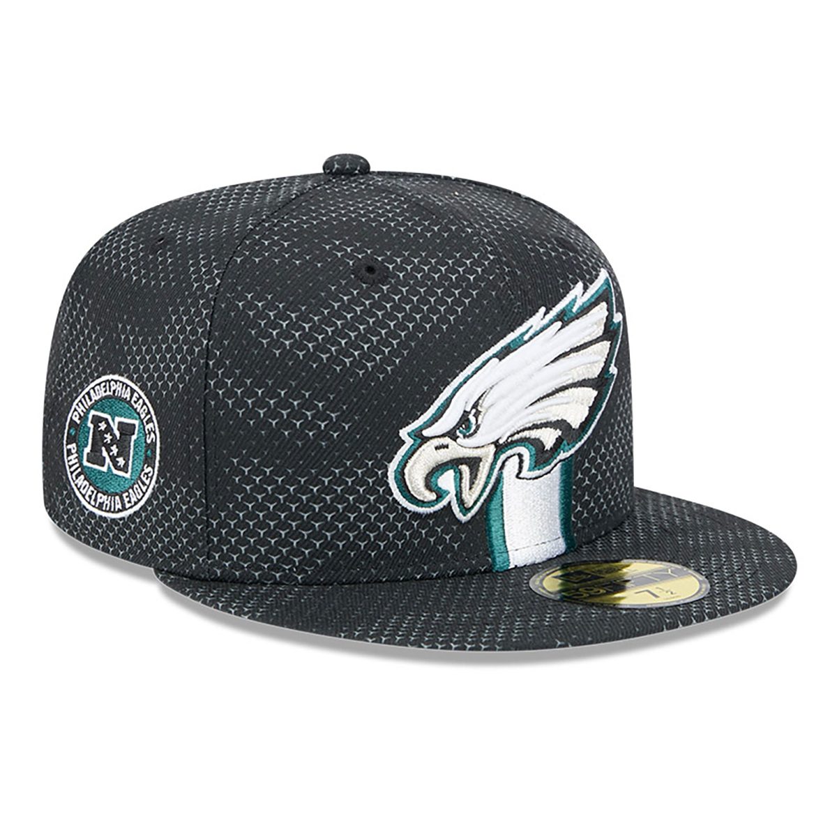 mens new era black philadelphia eagles 2024 sideline 59fifty fitted hat | NFL Jerseys & Hats Collection at Eagles Jerseys