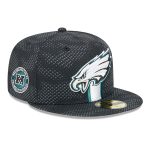 mens new era black philadelphia eagles 2024 sideline 59fifty fitted hat | NFL Jerseys & Hats Collection at Eagles Jerseys