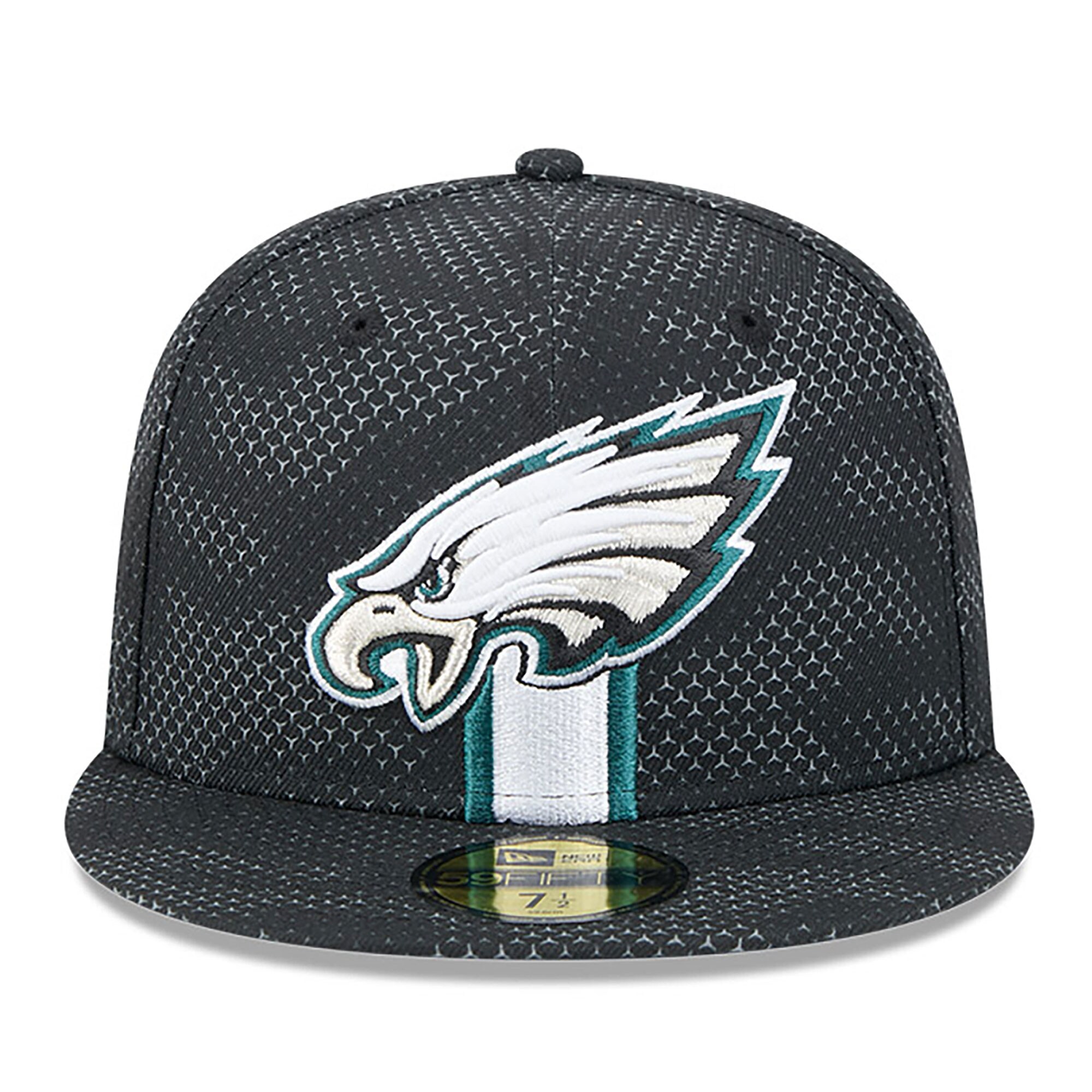 mens new era black philadelphia eagles 2024 sideline 59fifty fitted hat | NFL Jerseys & Hats Collection at Eagles Jerseys