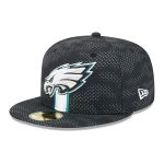 mens new era black philadelphia eagles 2024 sideline 59fifty fitted hat | NFL Jerseys & Hats Collection at Eagles Jerseys