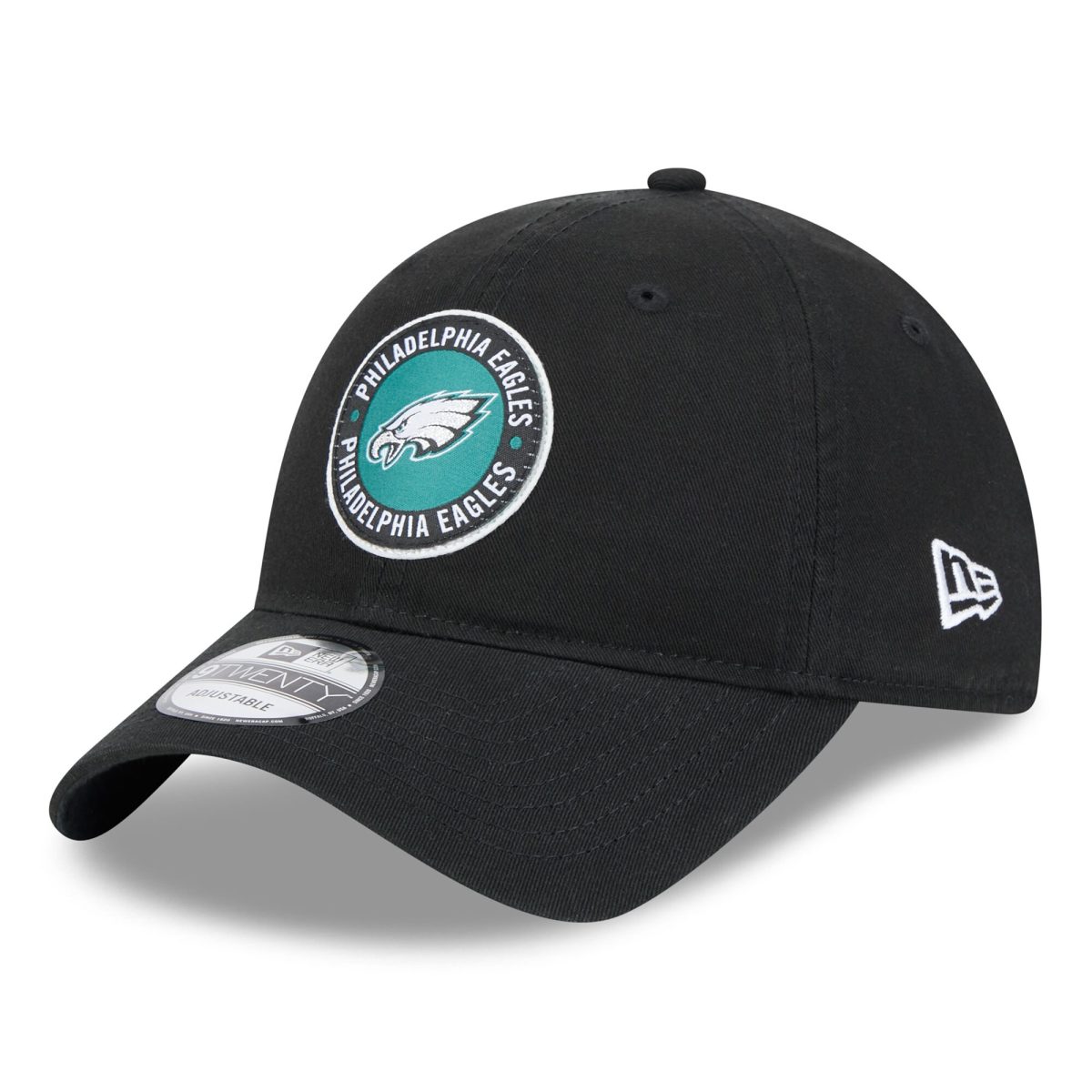mens new era black philadelphia eagles 2024 sideline 9twenty adjustable hat | NFL Jerseys & Hats Collection at Eagles Jerseys