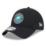 mens new era black philadelphia eagles 2024 sideline 9twenty adjustable hat | NFL Jerseys & Hats Collection at Eagles Jerseys