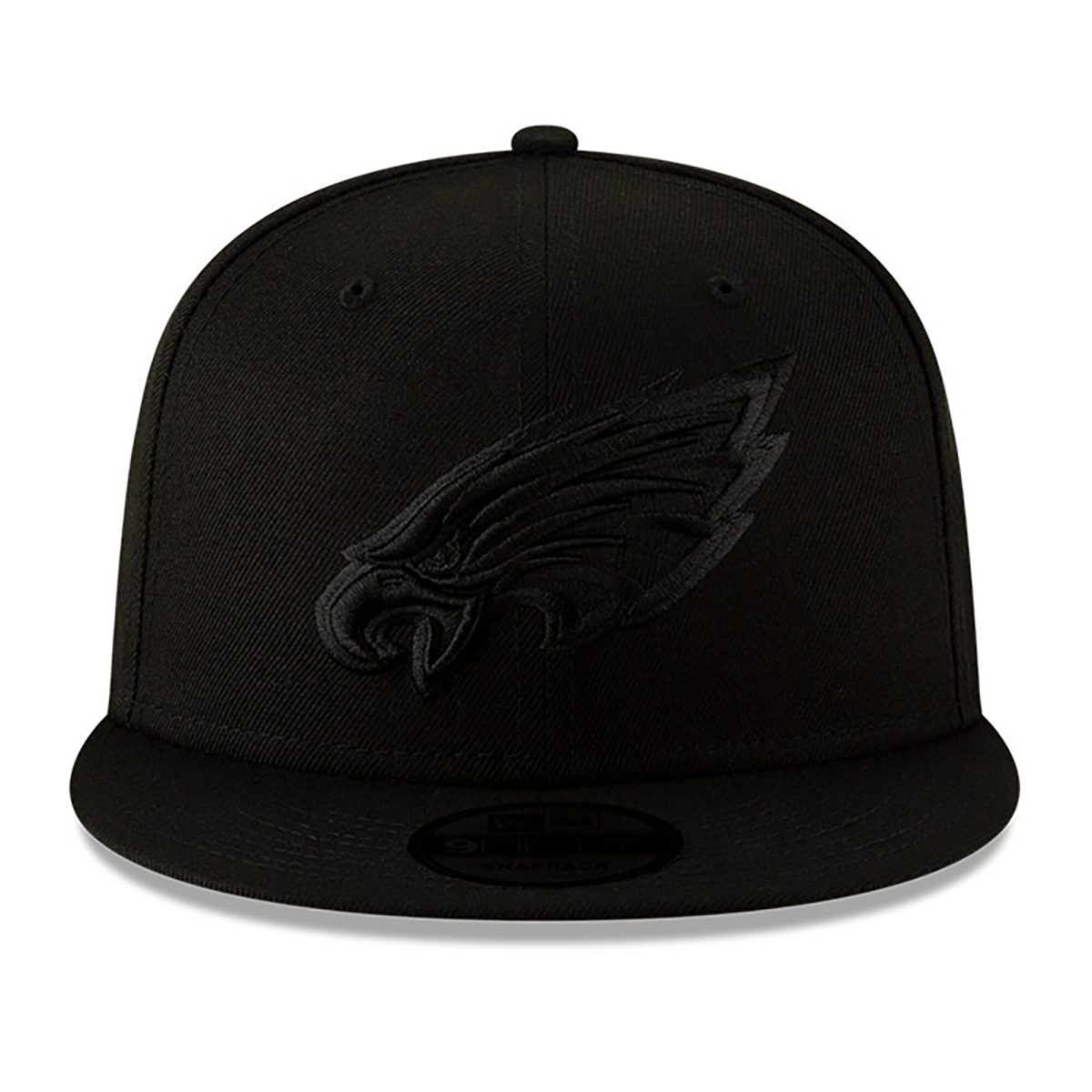 mens new era black philadelphia eagles black on black 9fifty adjustable hat | NFL Jerseys & Hats Collection at Eagles Jerseys