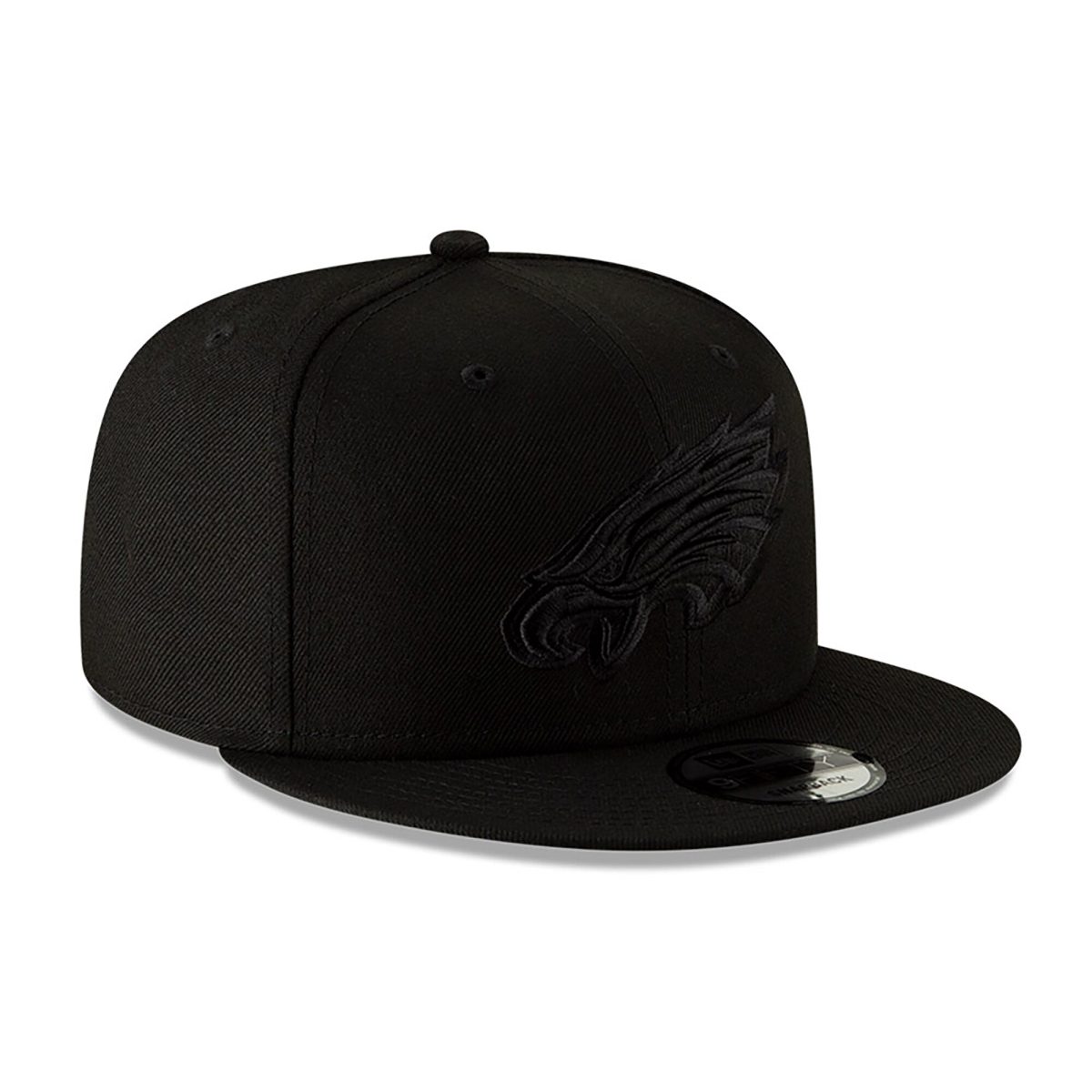 mens new era black philadelphia eagles black on black 9fifty adjustable hat | NFL Jerseys & Hats Collection at Eagles Jerseys