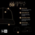 mens new era black philadelphia eagles black on black low profile 59fifty ii fitted hat | NFL Jerseys & Hats Collection at Eagles Jerseys