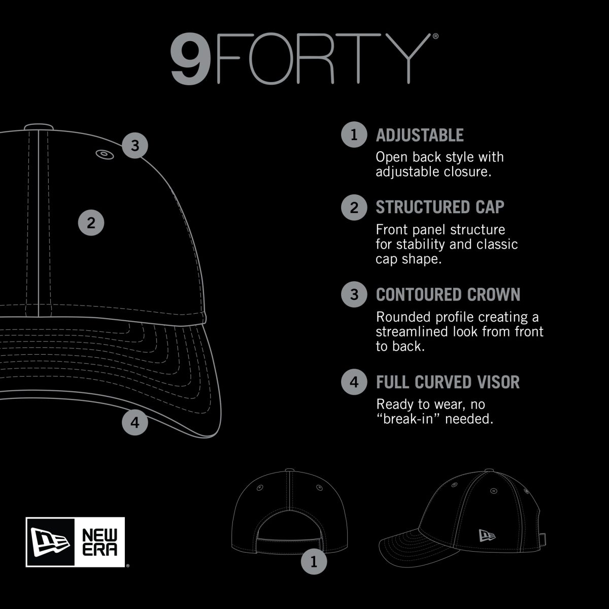 mens new era black philadelphia eagles gradient 9forty adjustable hat | NFL Jerseys & Hats Collection at Eagles Jerseys